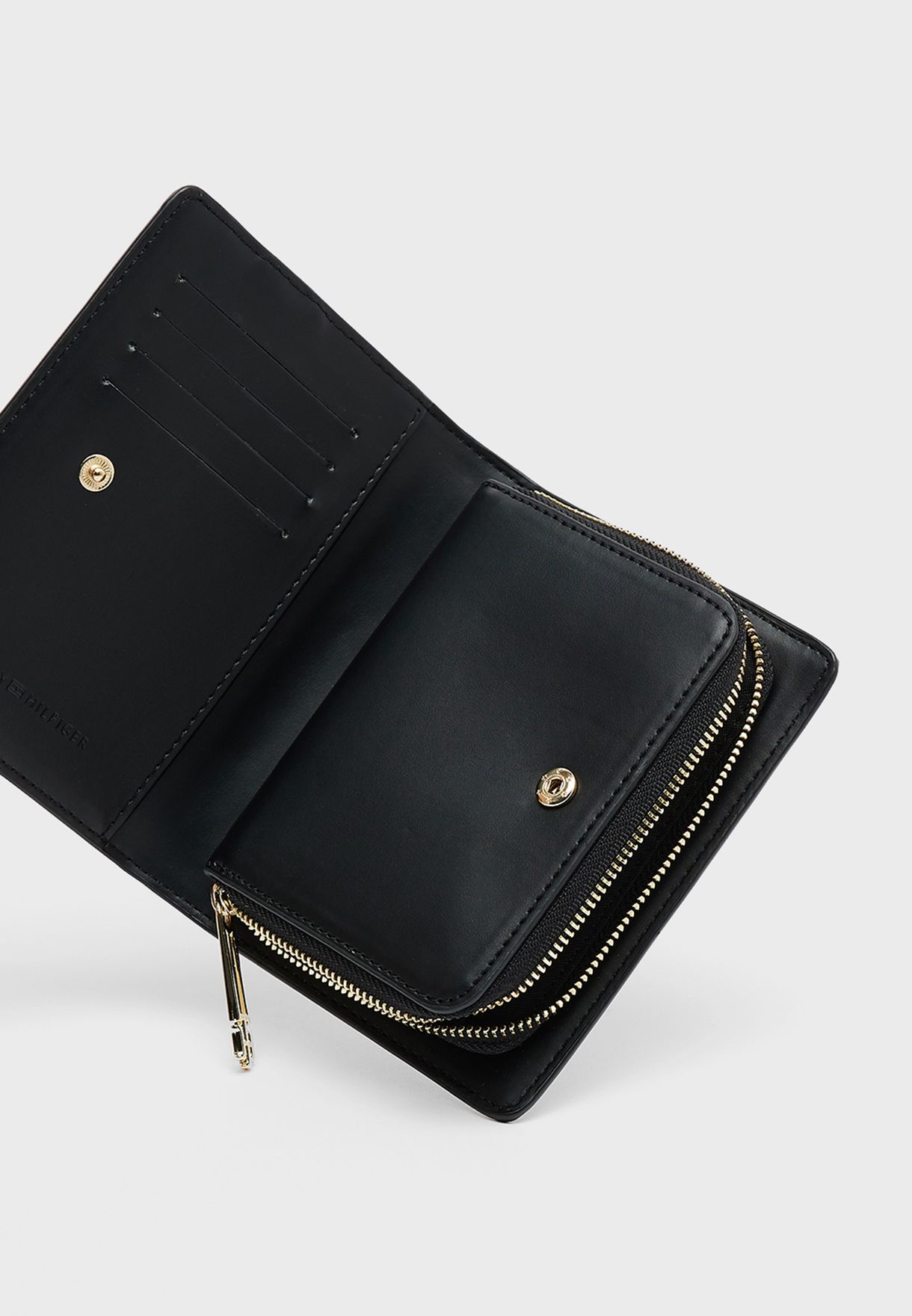 Monogram Faux Leather Wallet