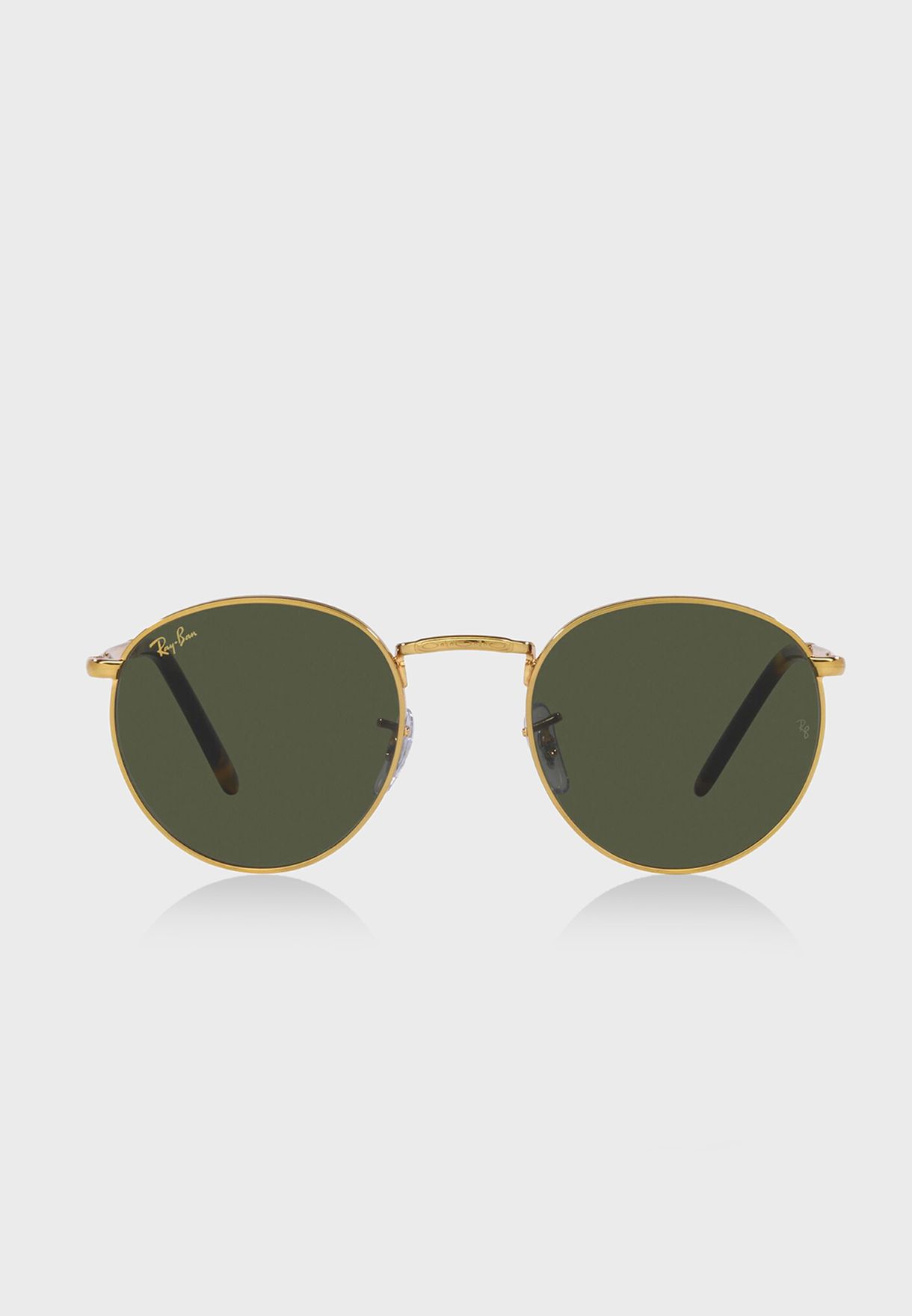 Buy Ray-Ban gold 0Rb3637 Round Sunglasses for Men in Riyadh, Jeddah