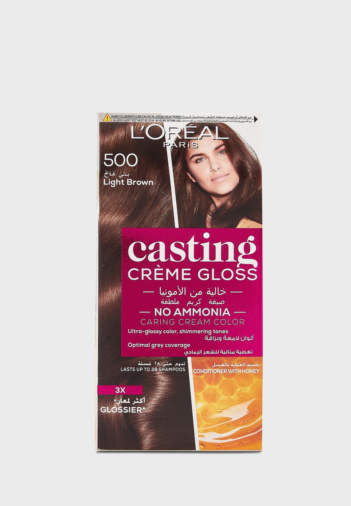 Buy L Oreal brown Casting Creme Gloss Hair Color 400 for Women in Riyadh,  Jeddah