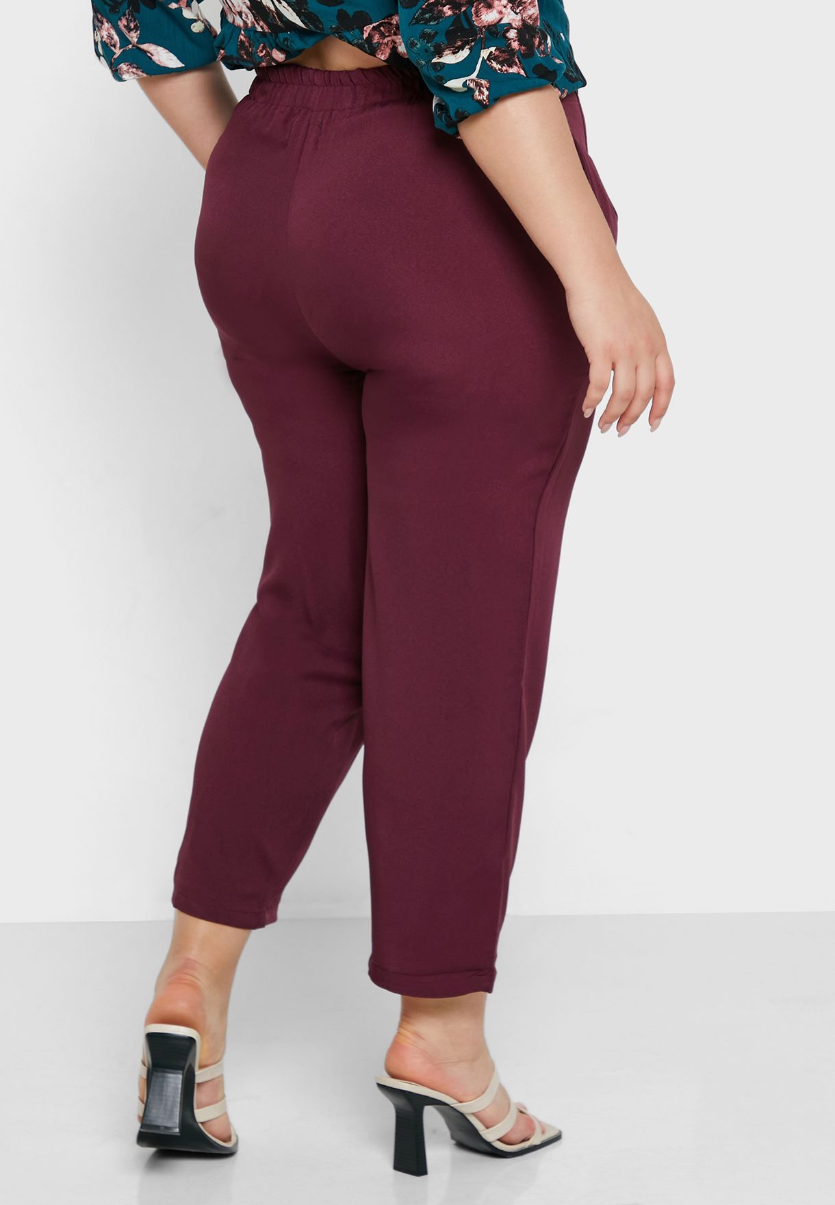 Buttoned Front Trousers