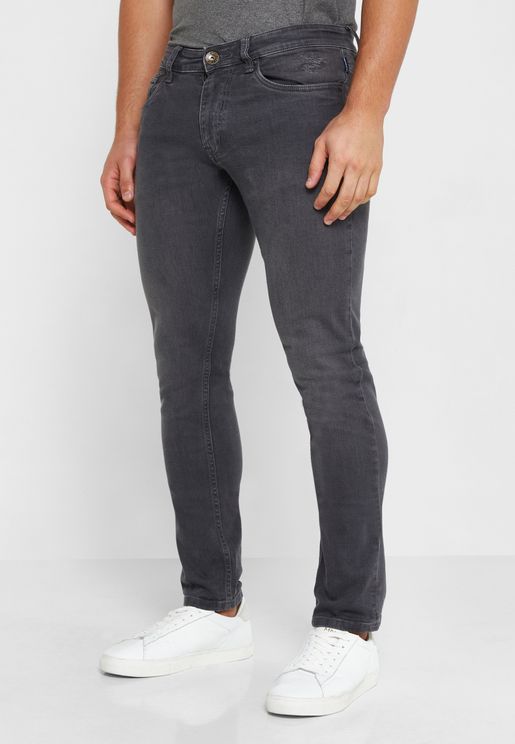 Gray L Jack & Jones shorts jeans discount 57% MEN FASHION Jeans Worn-in 