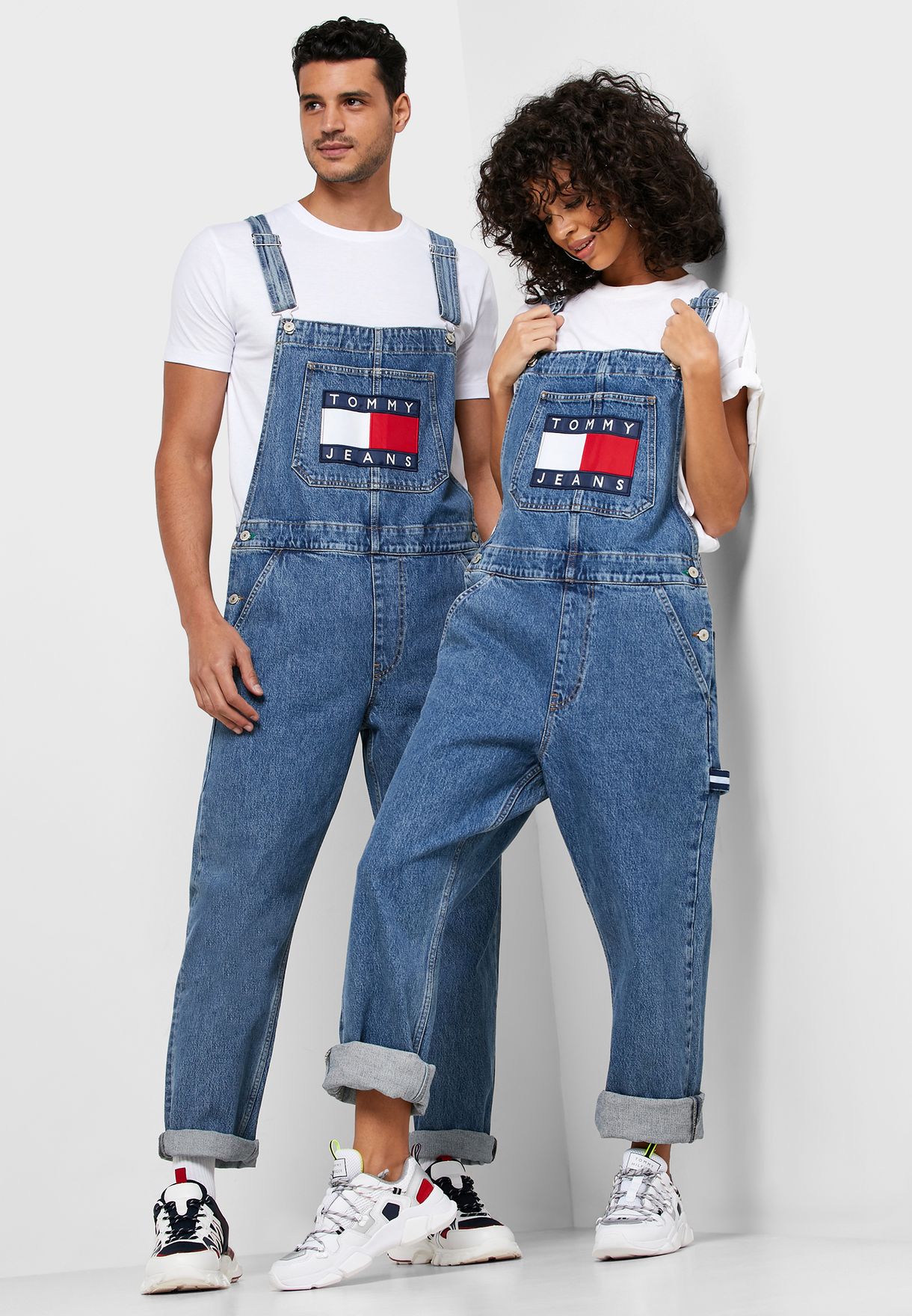 tommy jeans overalls mens
