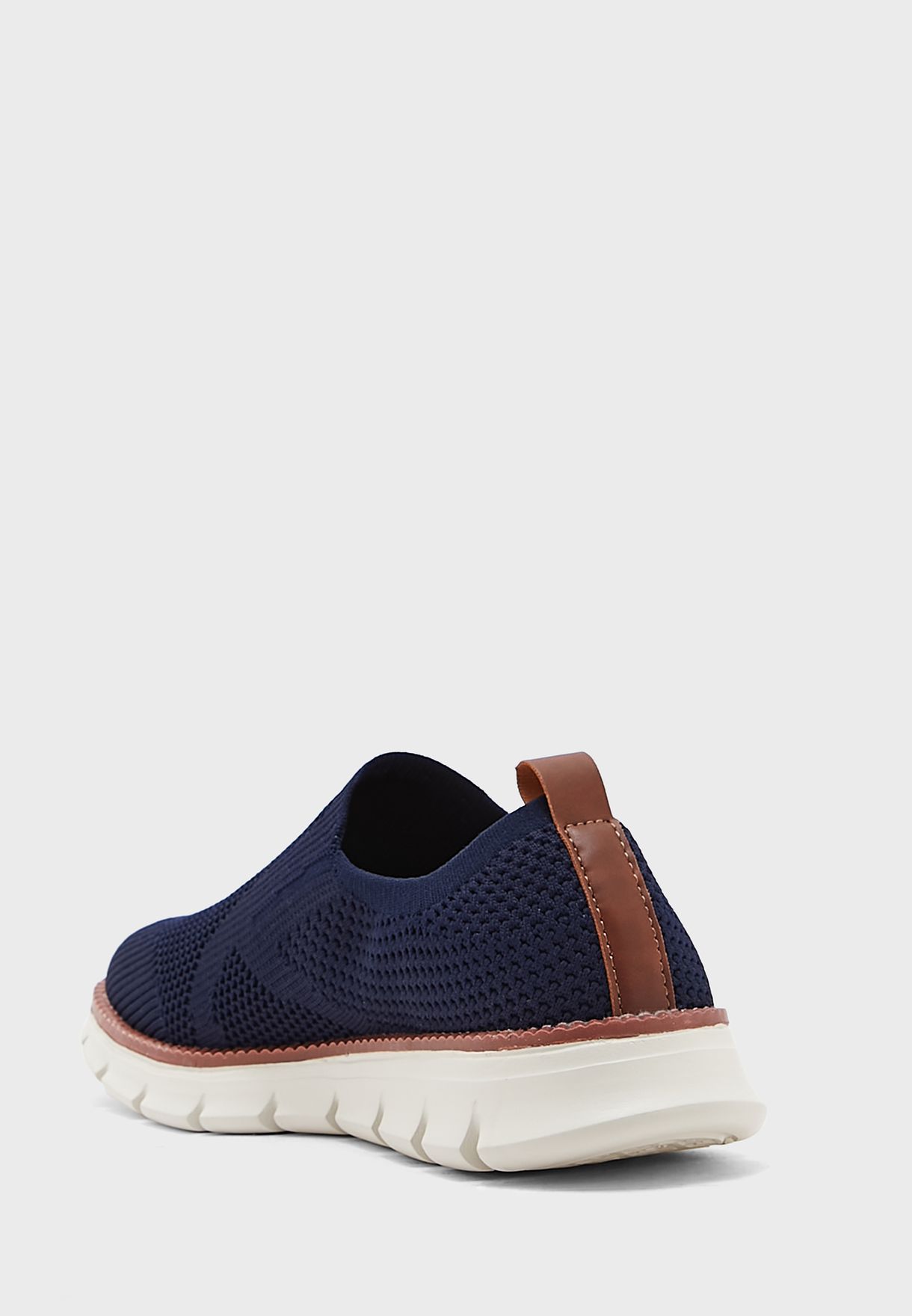 Knitted Hybrid Casual Slip Ons