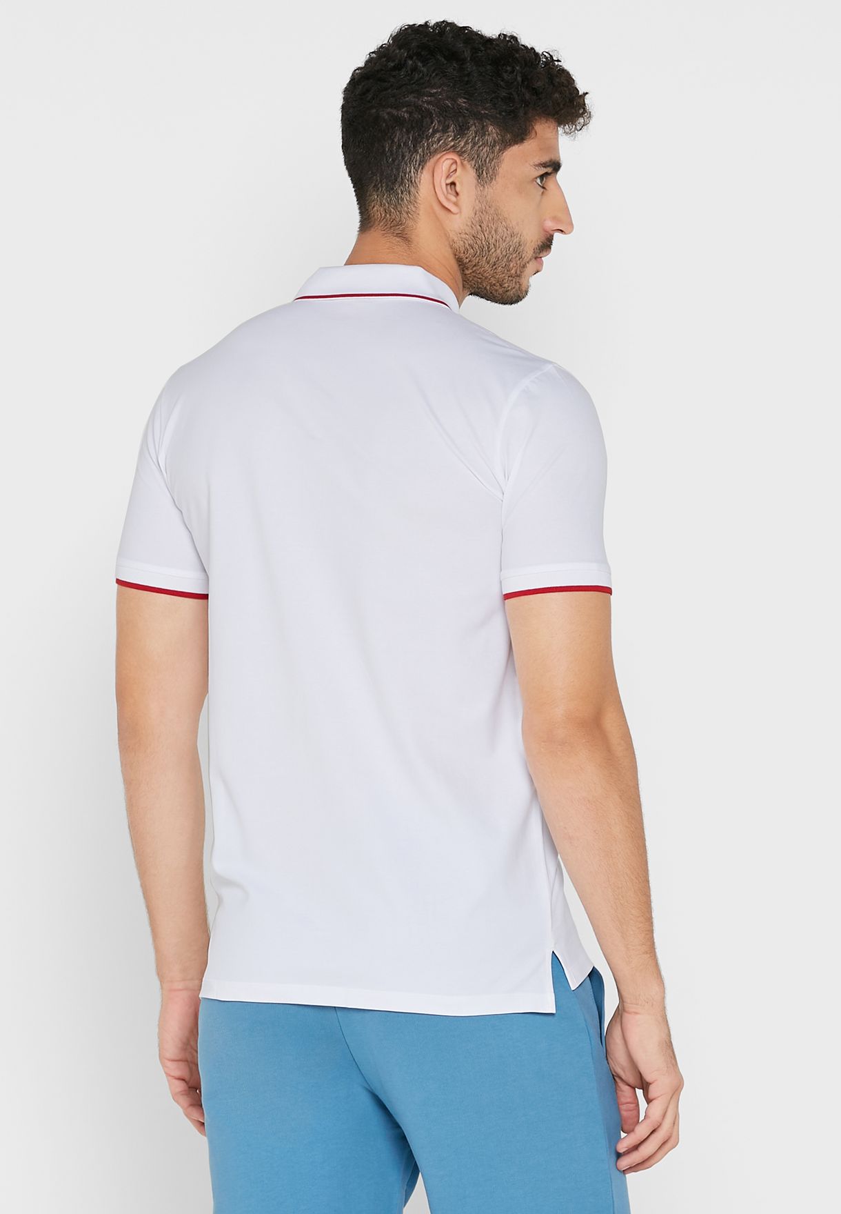 Tipped Collar Polo