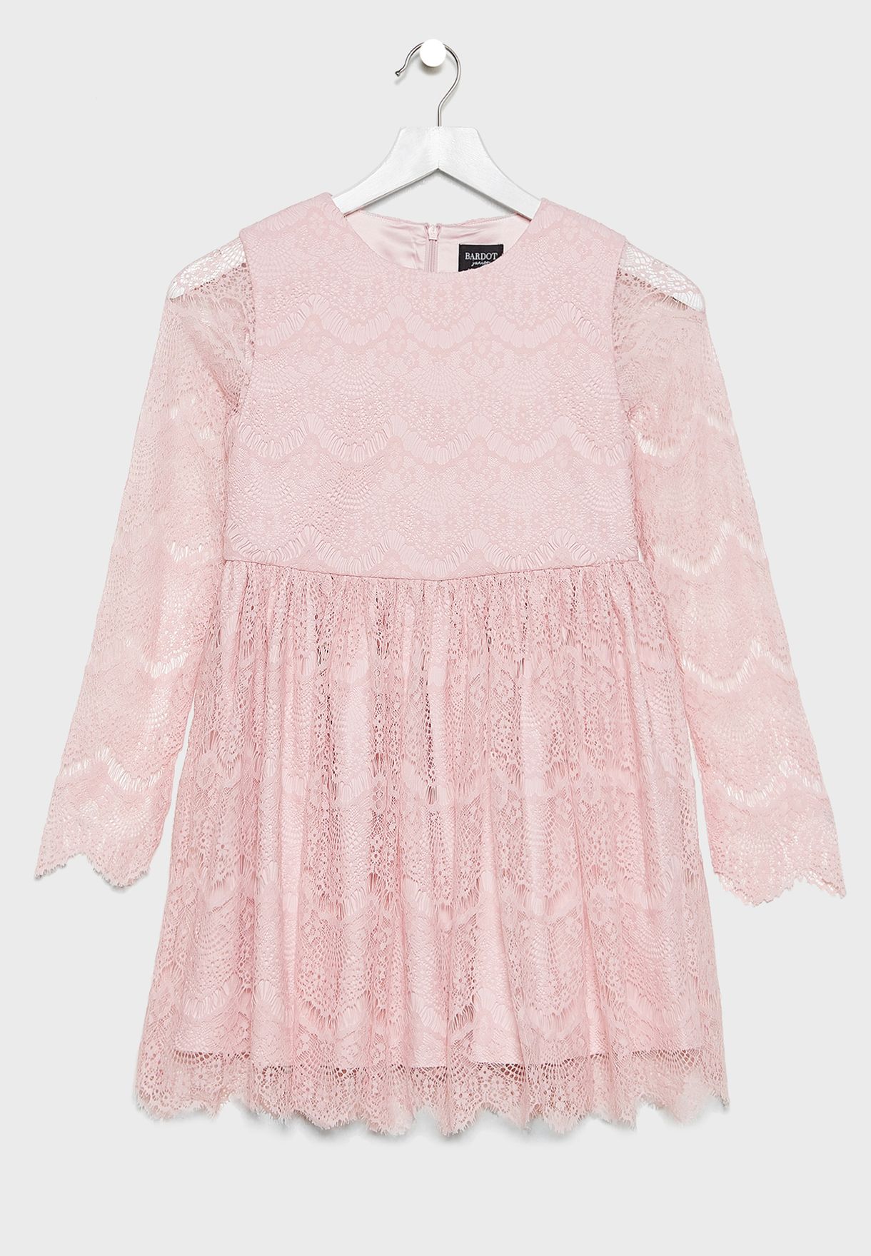 bardot junior pink dress