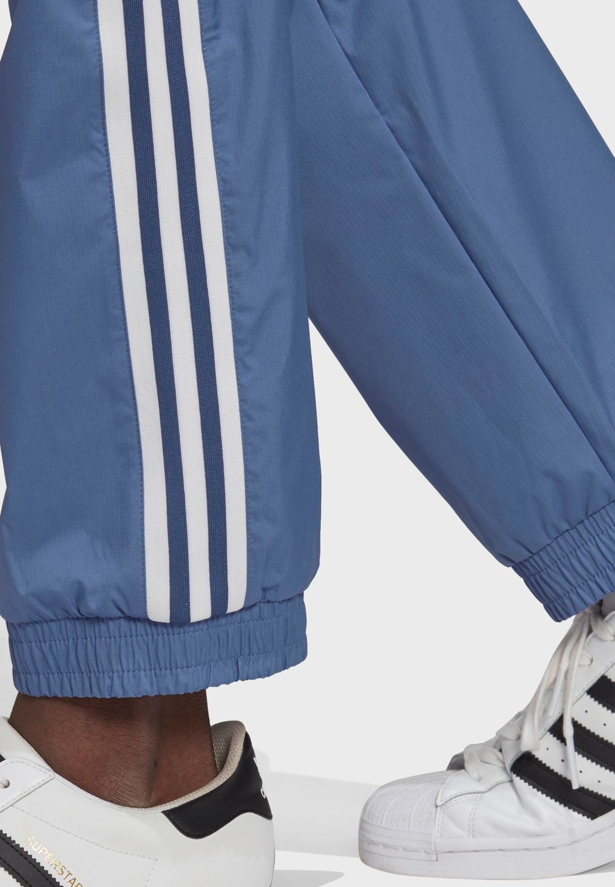 3d trefoil 3 stripes track pants