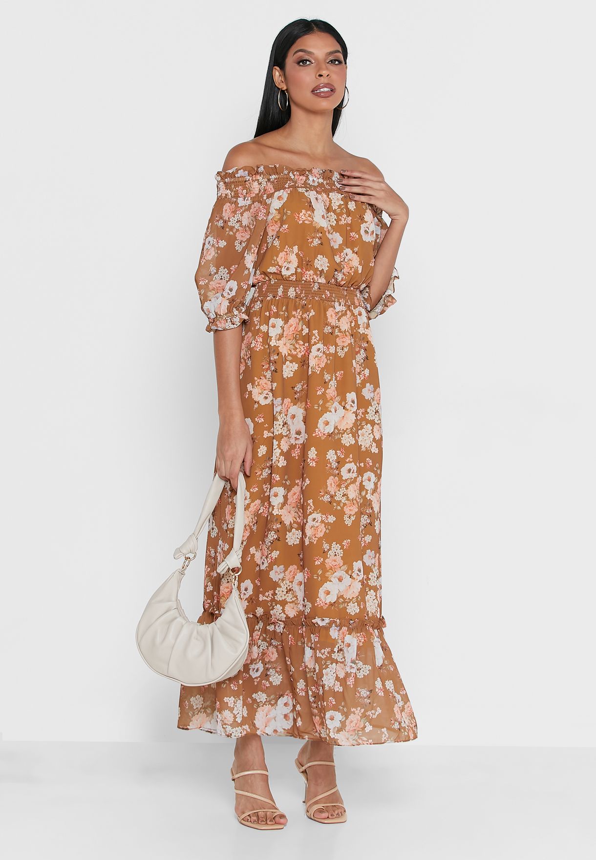 floral bardot
