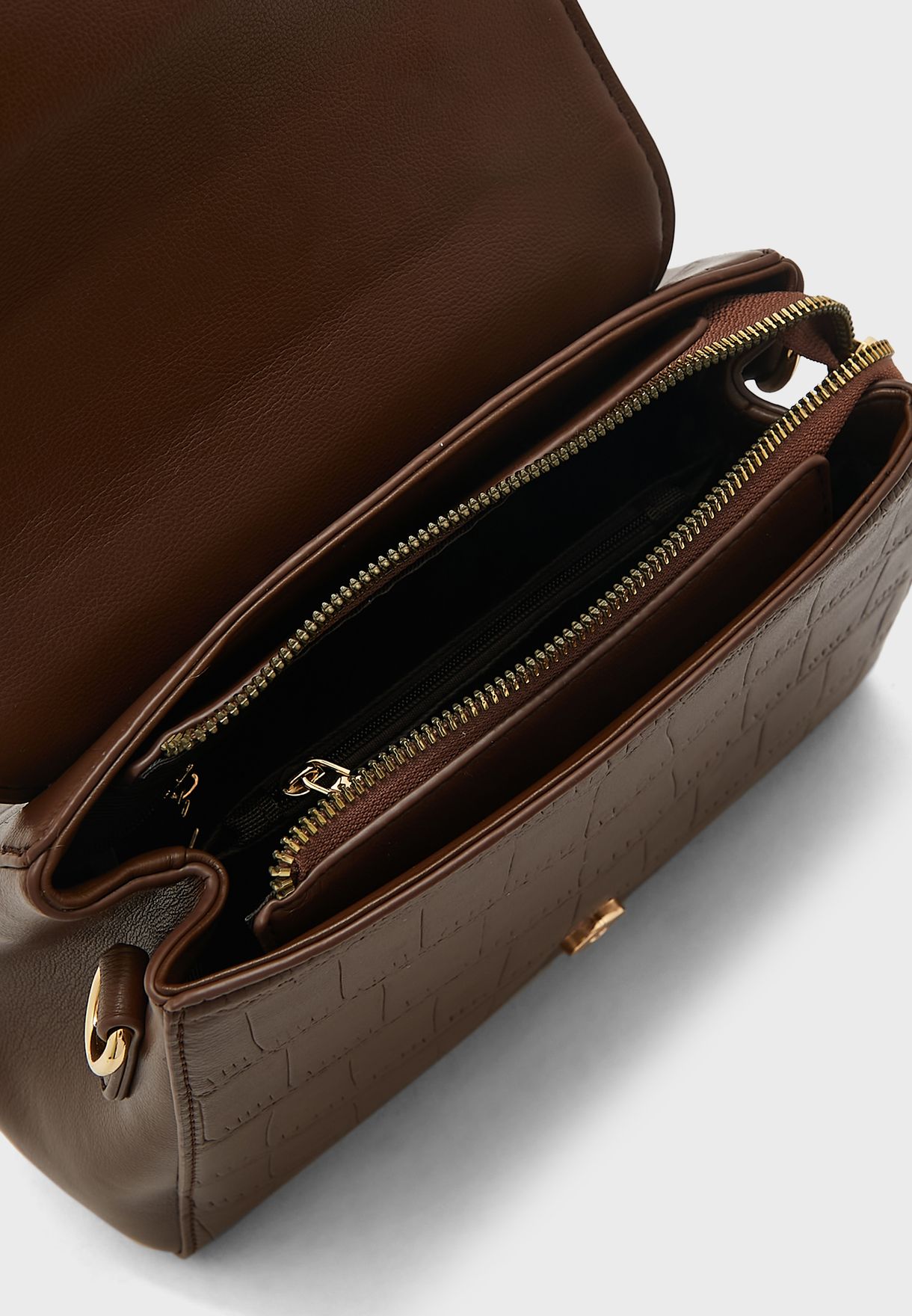 Croc Satchel Handbag