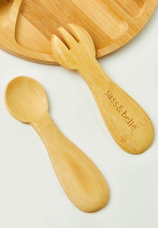 Kids Spoon And Fork - Set Of 1