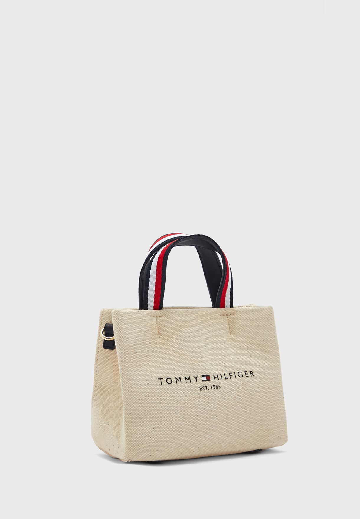 Tommy+HilfigerTommy Hilfiger Casual Canvas Tote Light Stone 