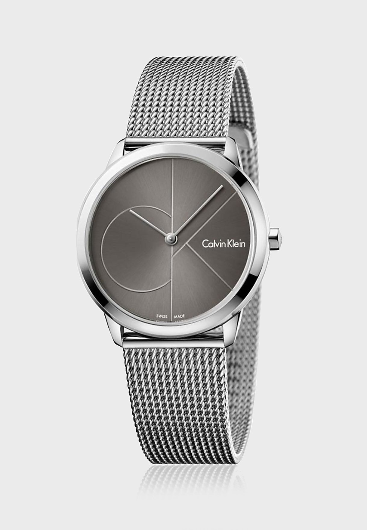 advantageous Hardness clear Buy Calvin Klein silver K3M221-23 Minimal Watch for Women in MENA, Worldwide
