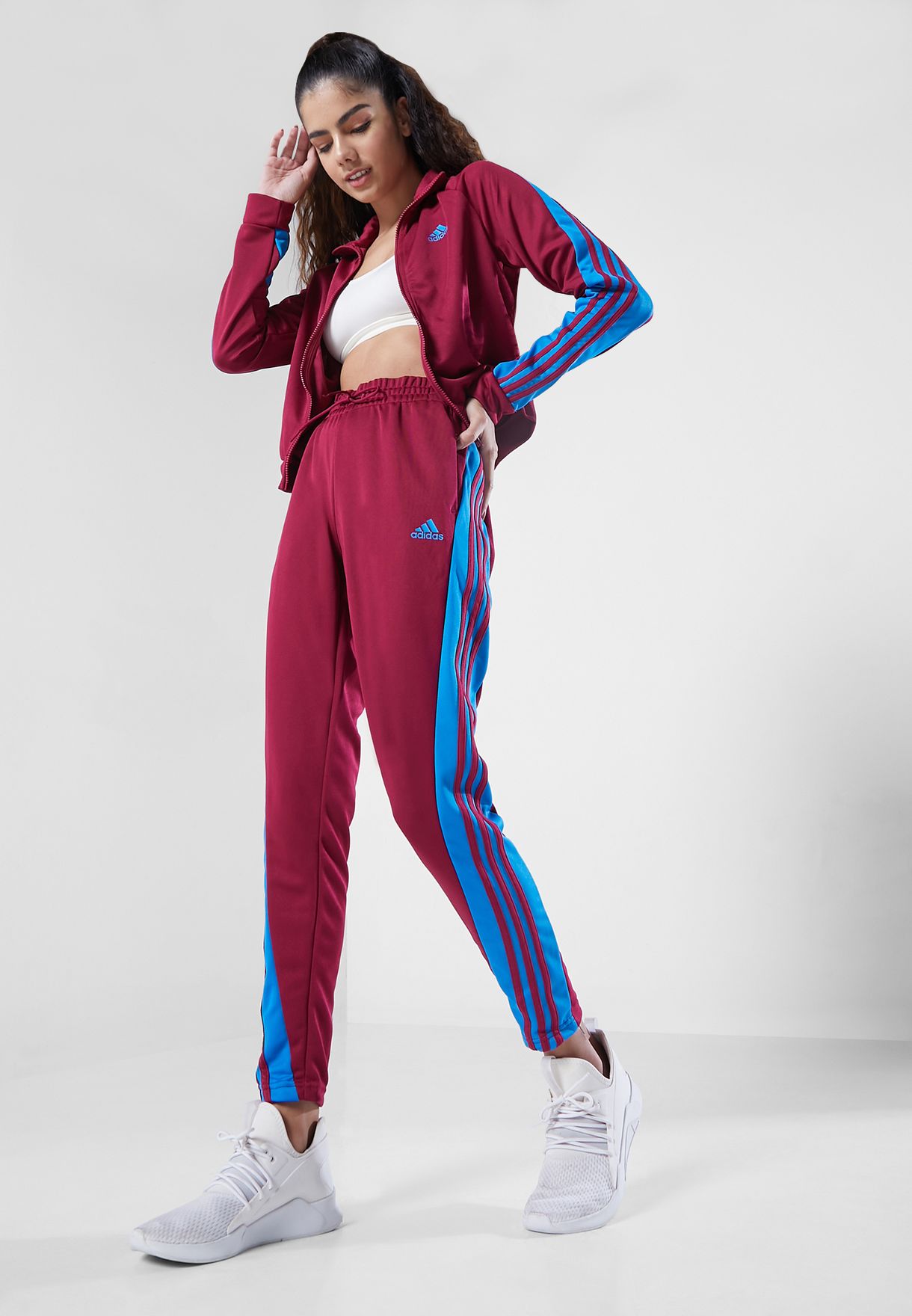 Buy adidas brown Teamsport Tracksuit for Women in Kuwait city, other cities