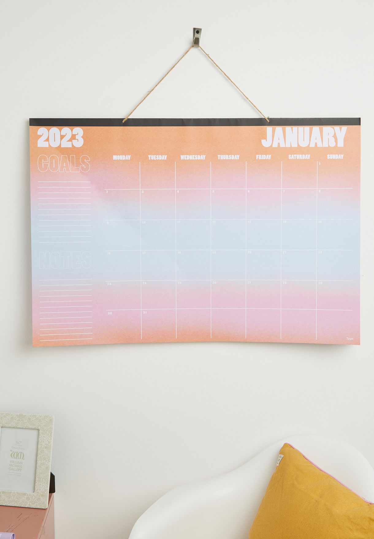 A1 2023 Hanging Calendar