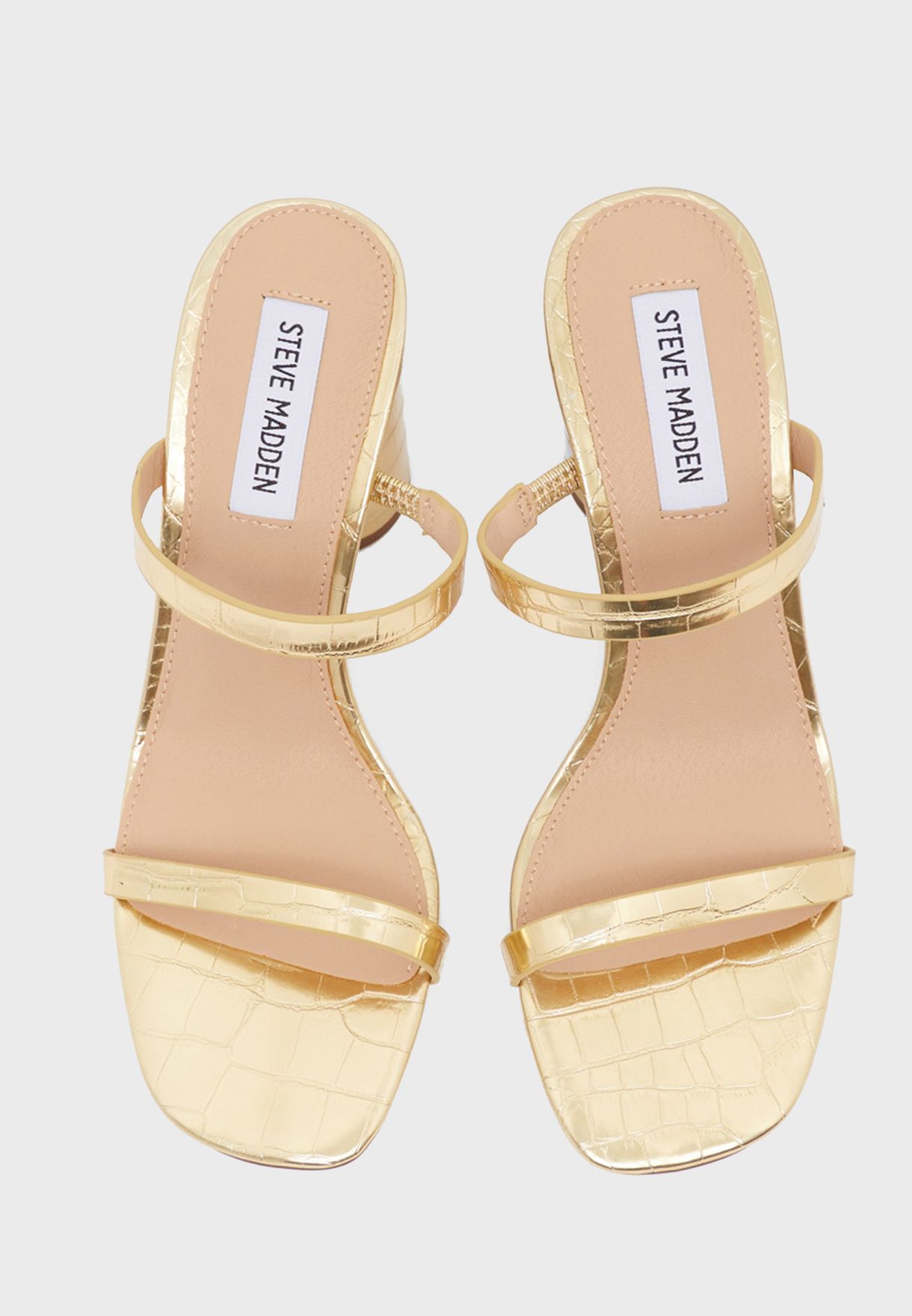 steve madden 2 strap sandals