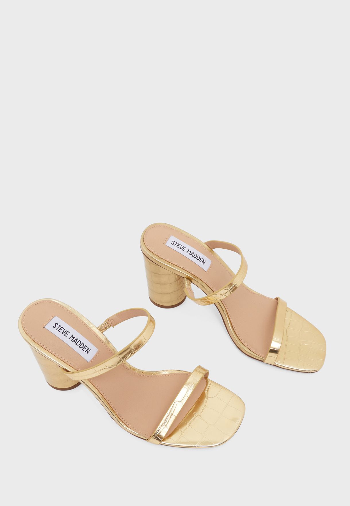 steve madden double strap sandal