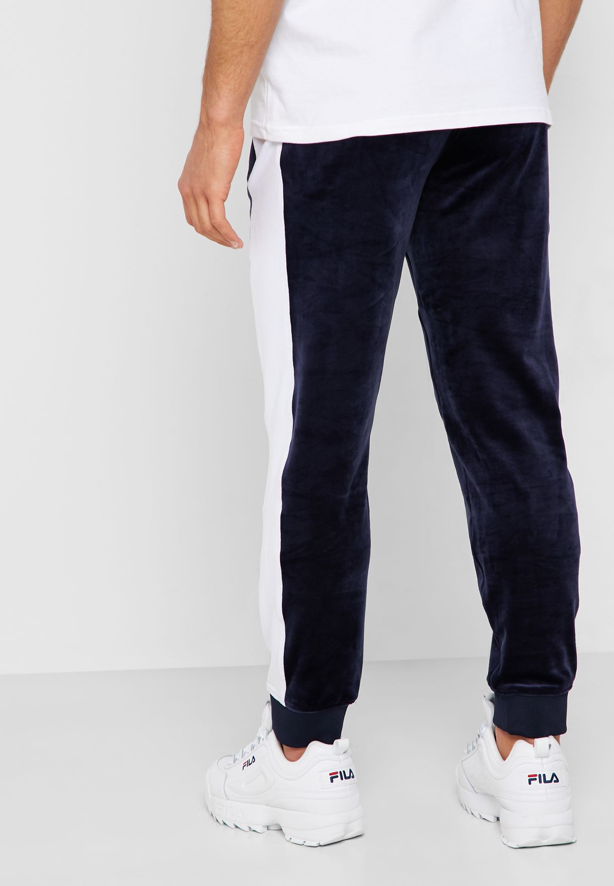 fila velour sweatpants