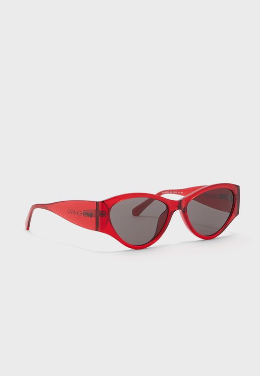 Ckj19505S Cat Eye Sunglasses