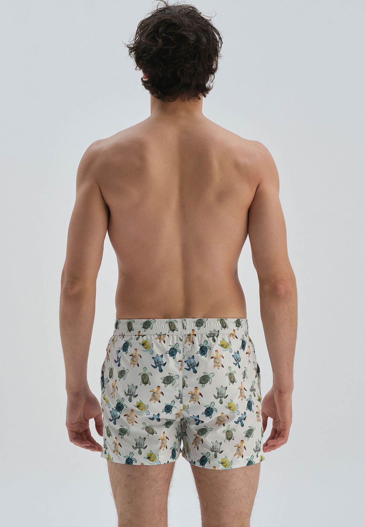 Printed Swim Trunks