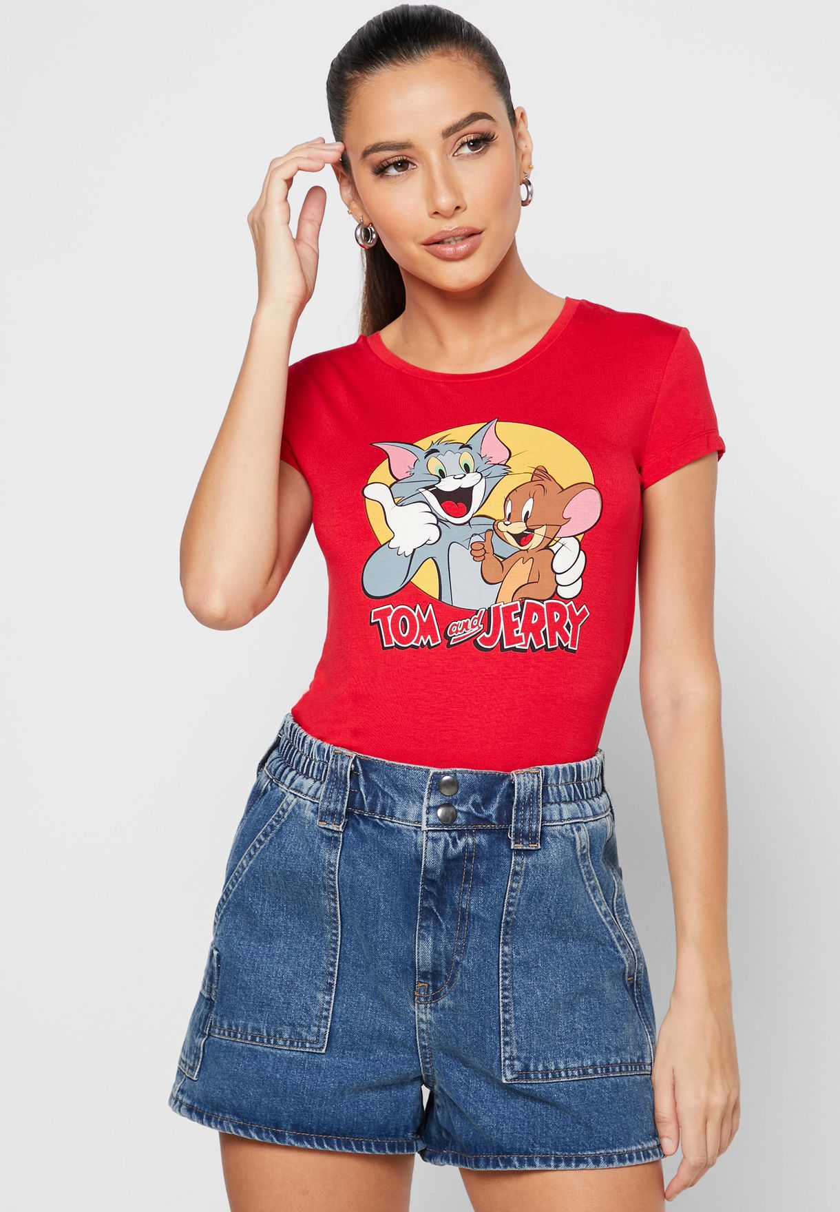 kate spade tom and jerry shirt