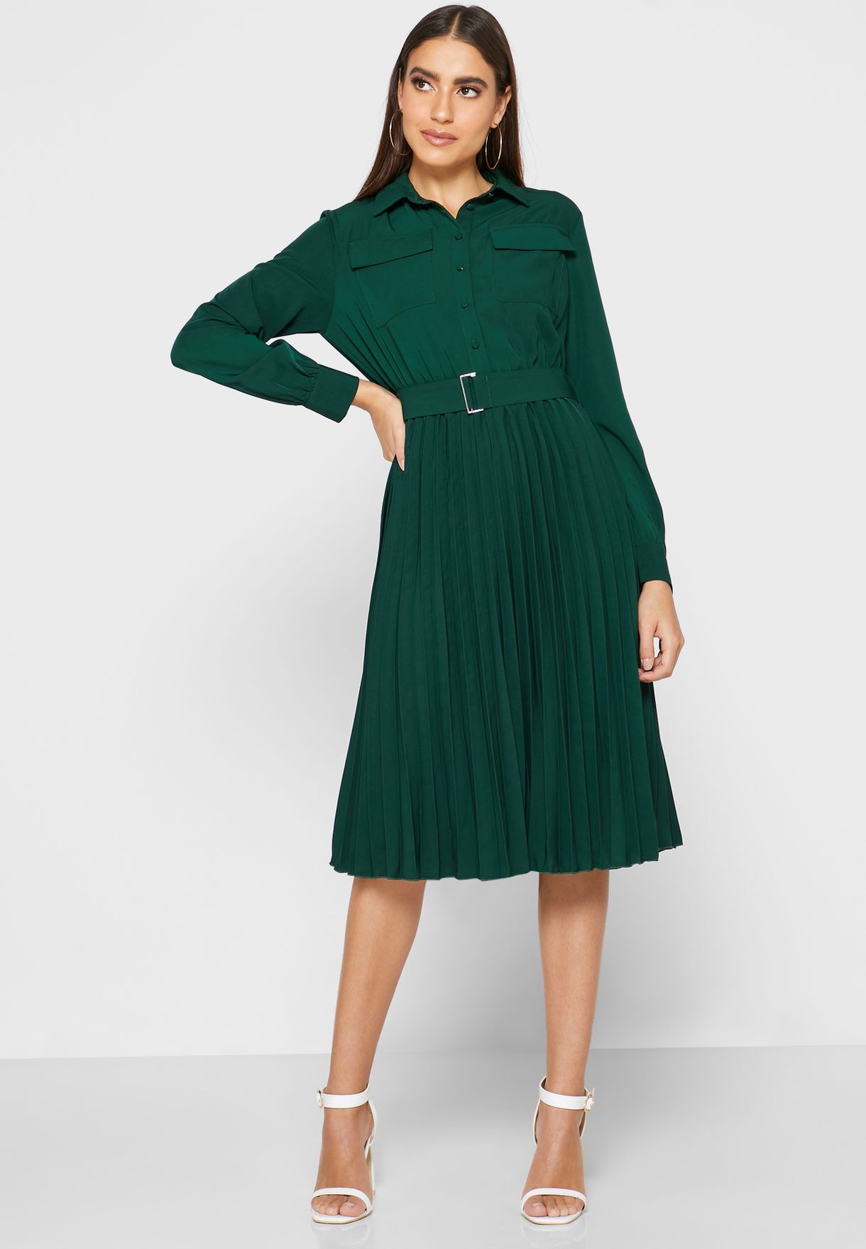 reserved green dress