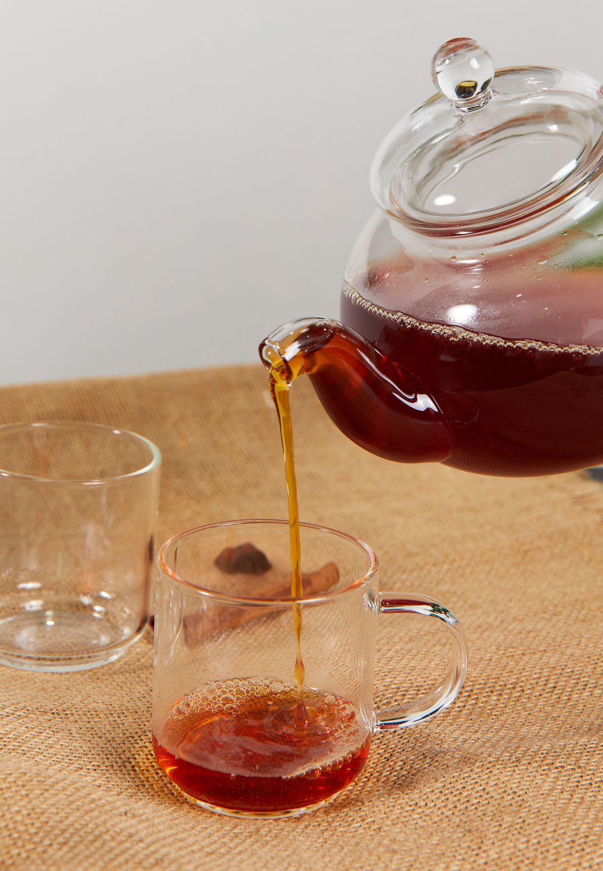 5 Piece Glass Tea Set