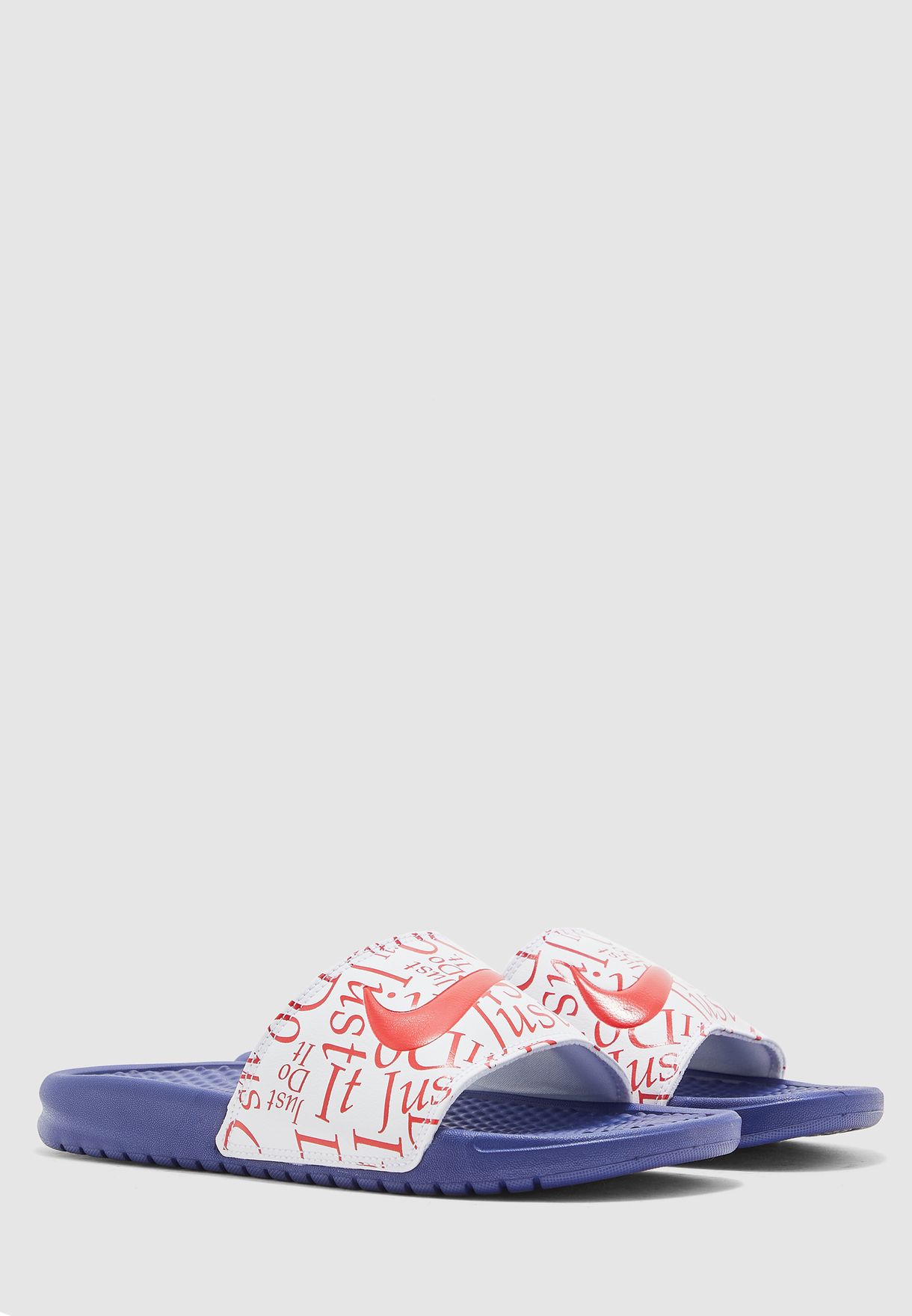 nike slides jdi print