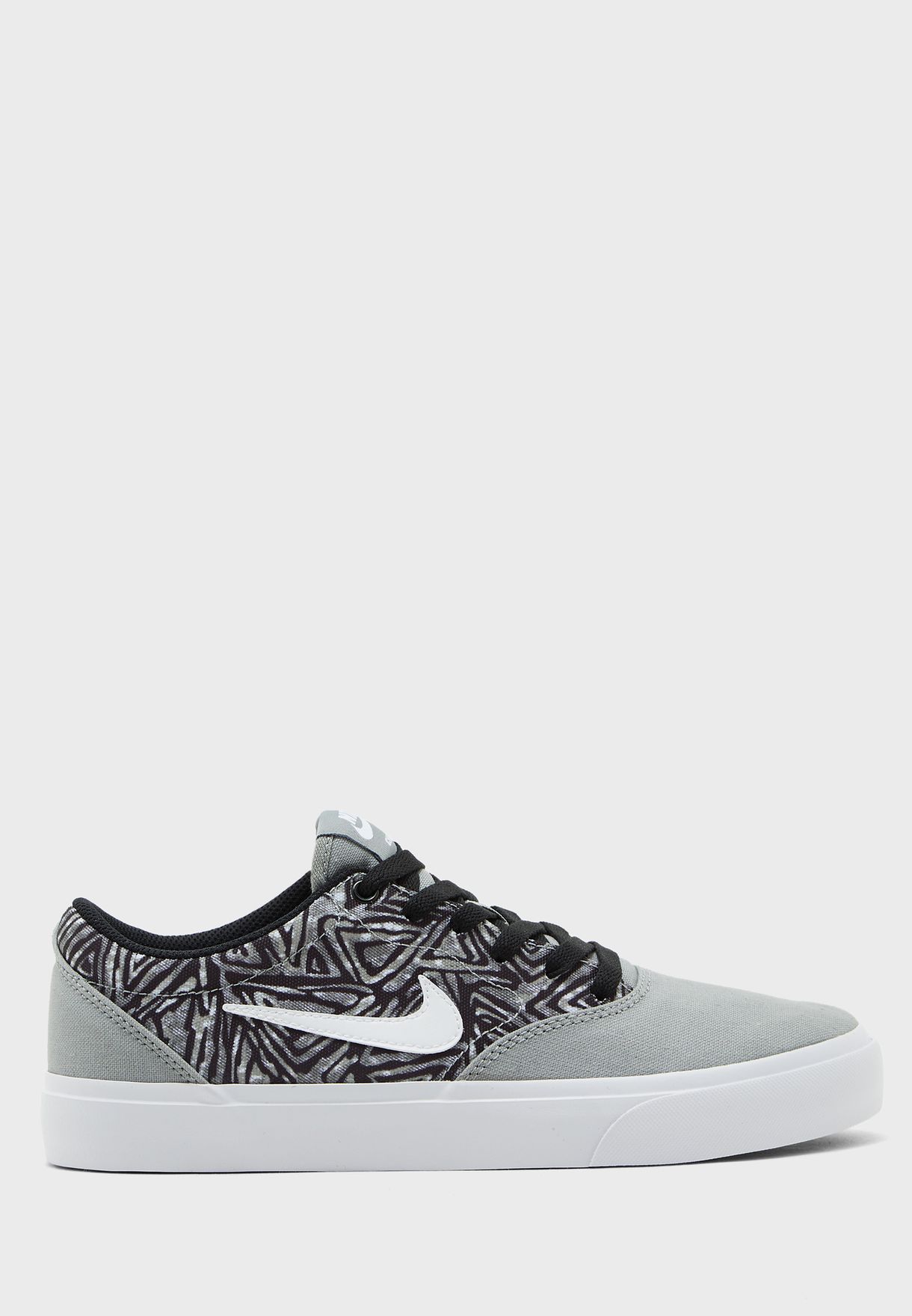 Buy Nike grey SB Charge CNVS PRM for 