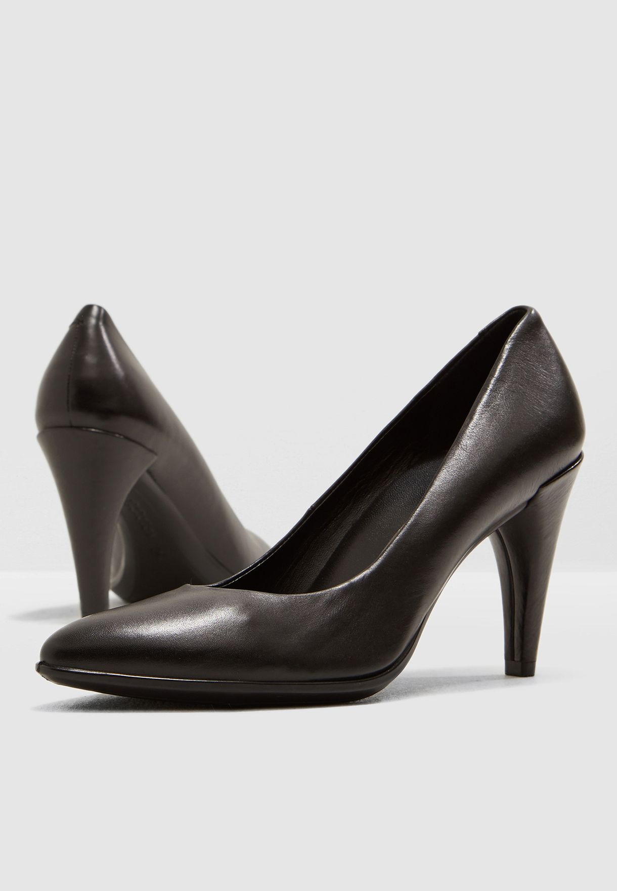 black low heel pumps cheap