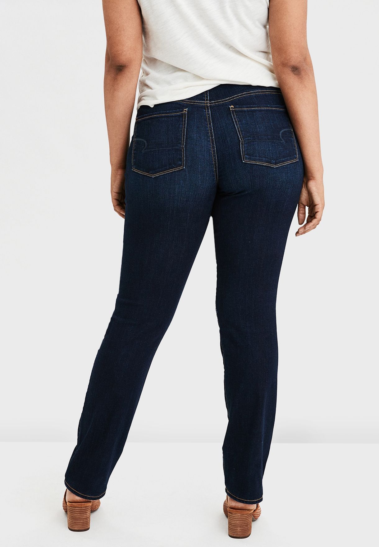 Buy American Eagle blue High Waist Skinny Jeans for Women in MENA ...