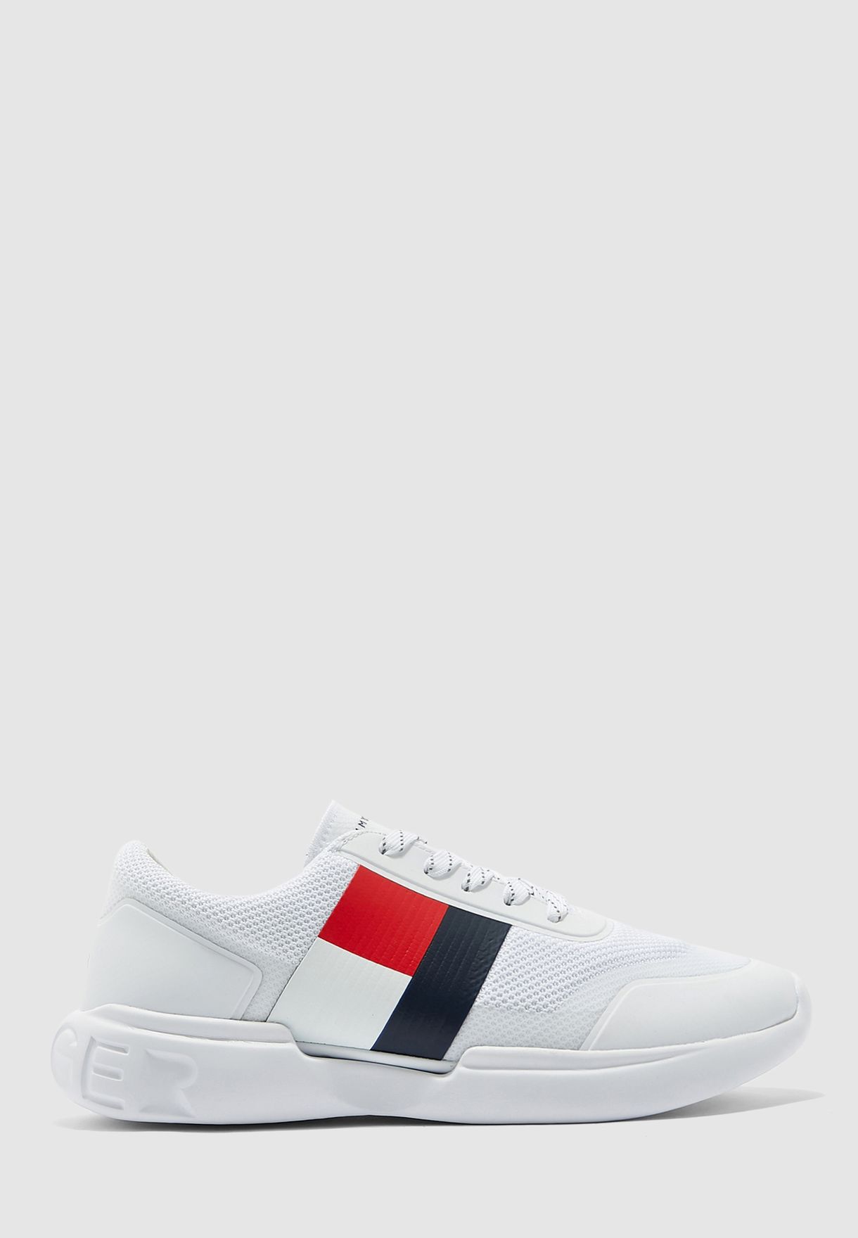 tommy hilfiger runners white