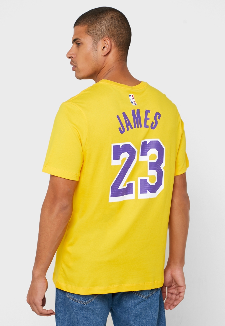 LeBron James Lakers Nike Dri-FIT NBA T-Shirt