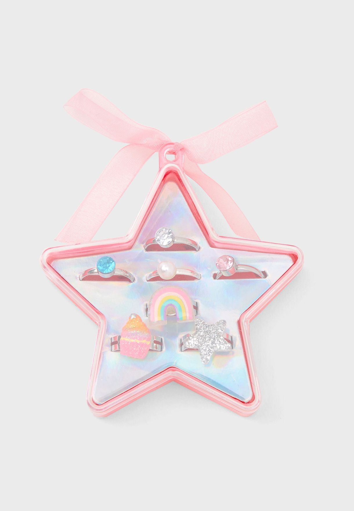 Kids 7 Pack Star Box Ring