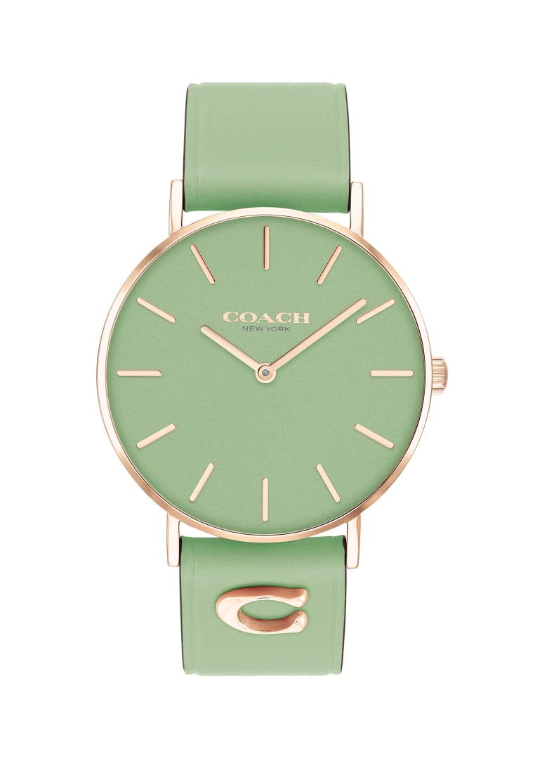 Buy Coach multicolor Perry Leather Strap Analog Watch for Women in Muscat,  Salalah
