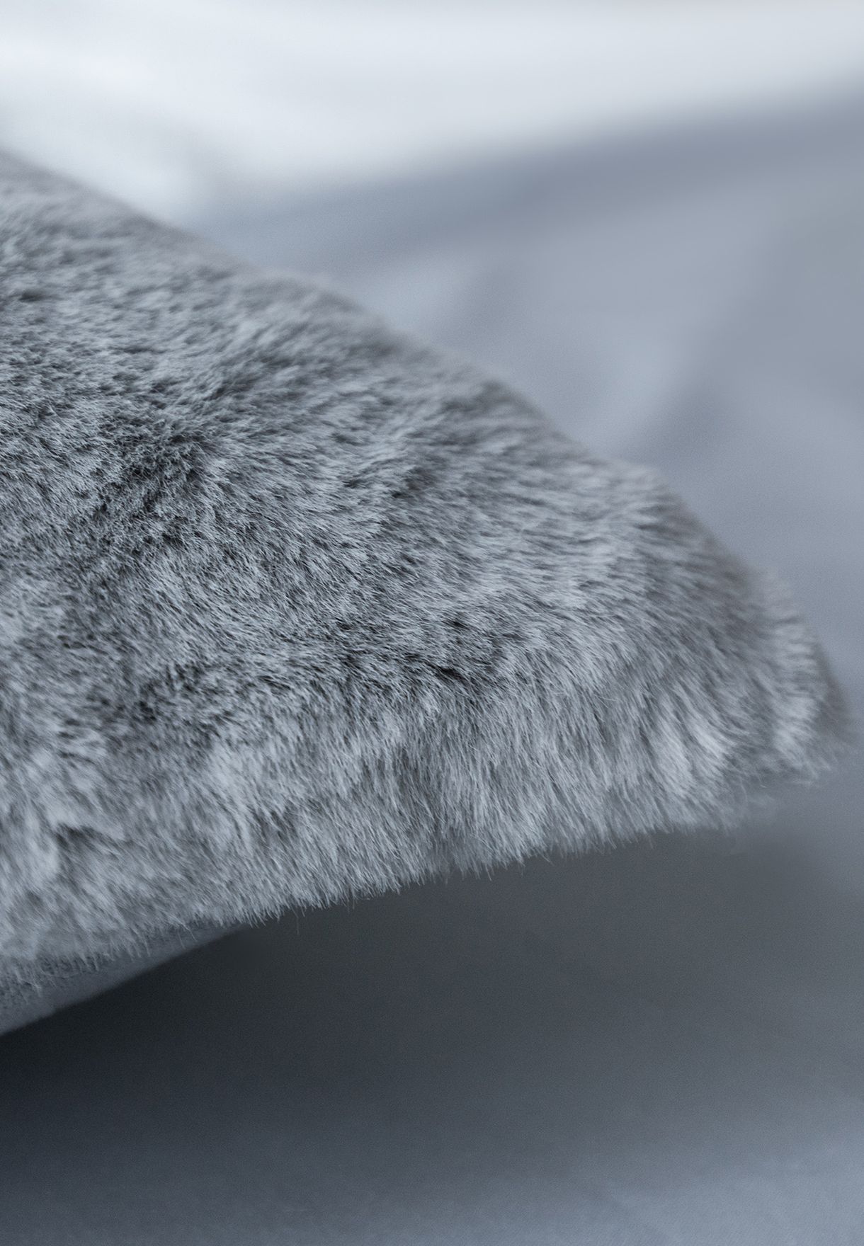 Faux Fur Cushion With Insert