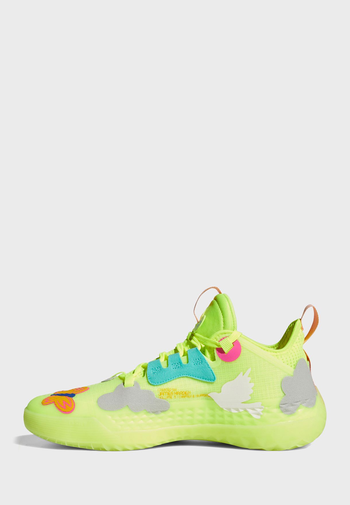 james harden lime green shoes