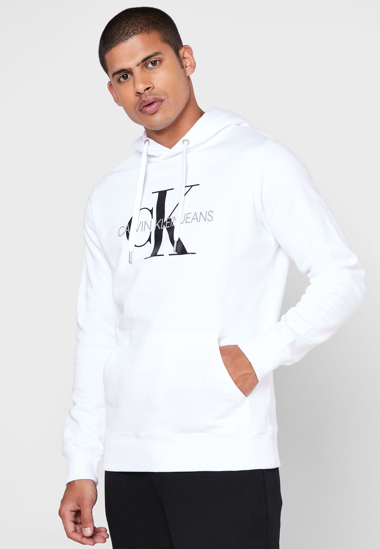 Conserveermiddel Carrière Signaal White Hoodie Calvin Klein Online Sale, UP TO 50% OFF
