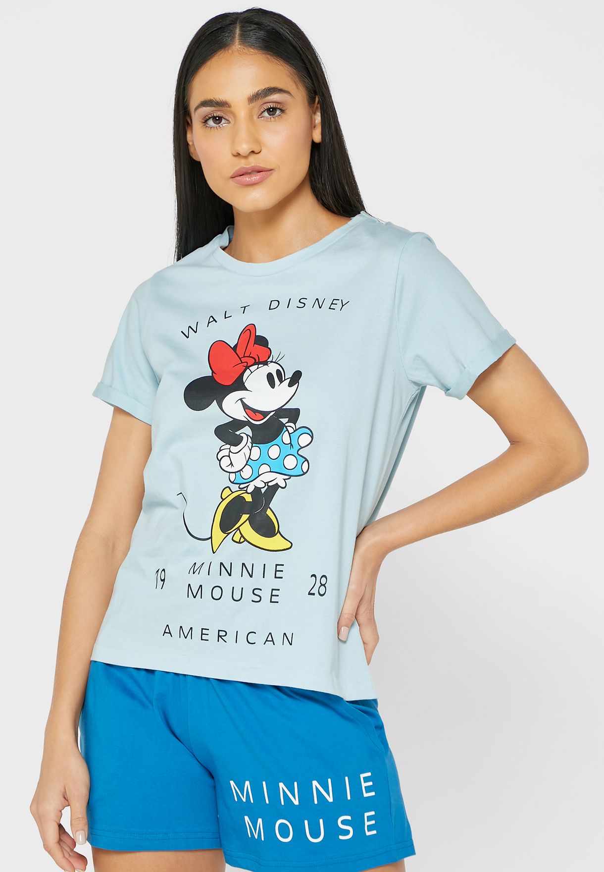 Minnie Mouse Shorty Set