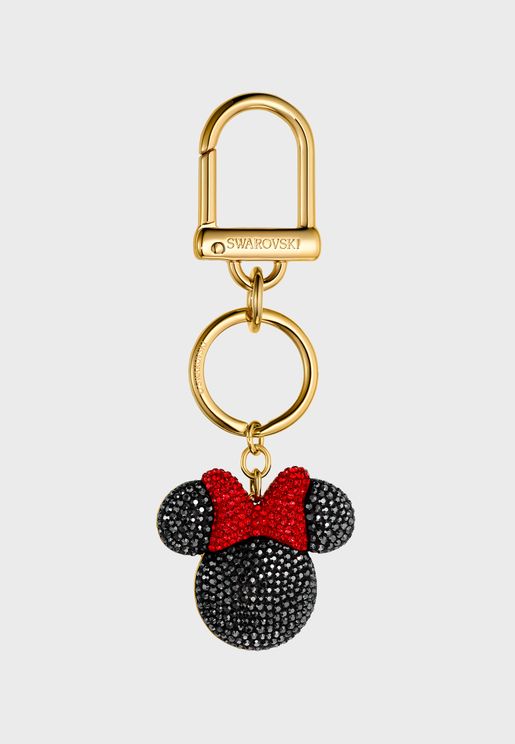 Minnie & Mickey Charm Key Ring
