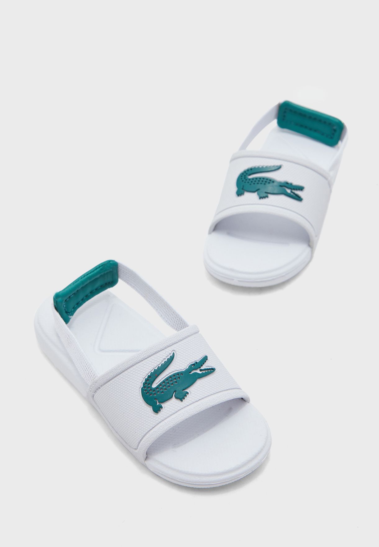 Buy Lacoste white Kids L.30 Slide 120 1 Cui Slides for Kids in Riyadh ...