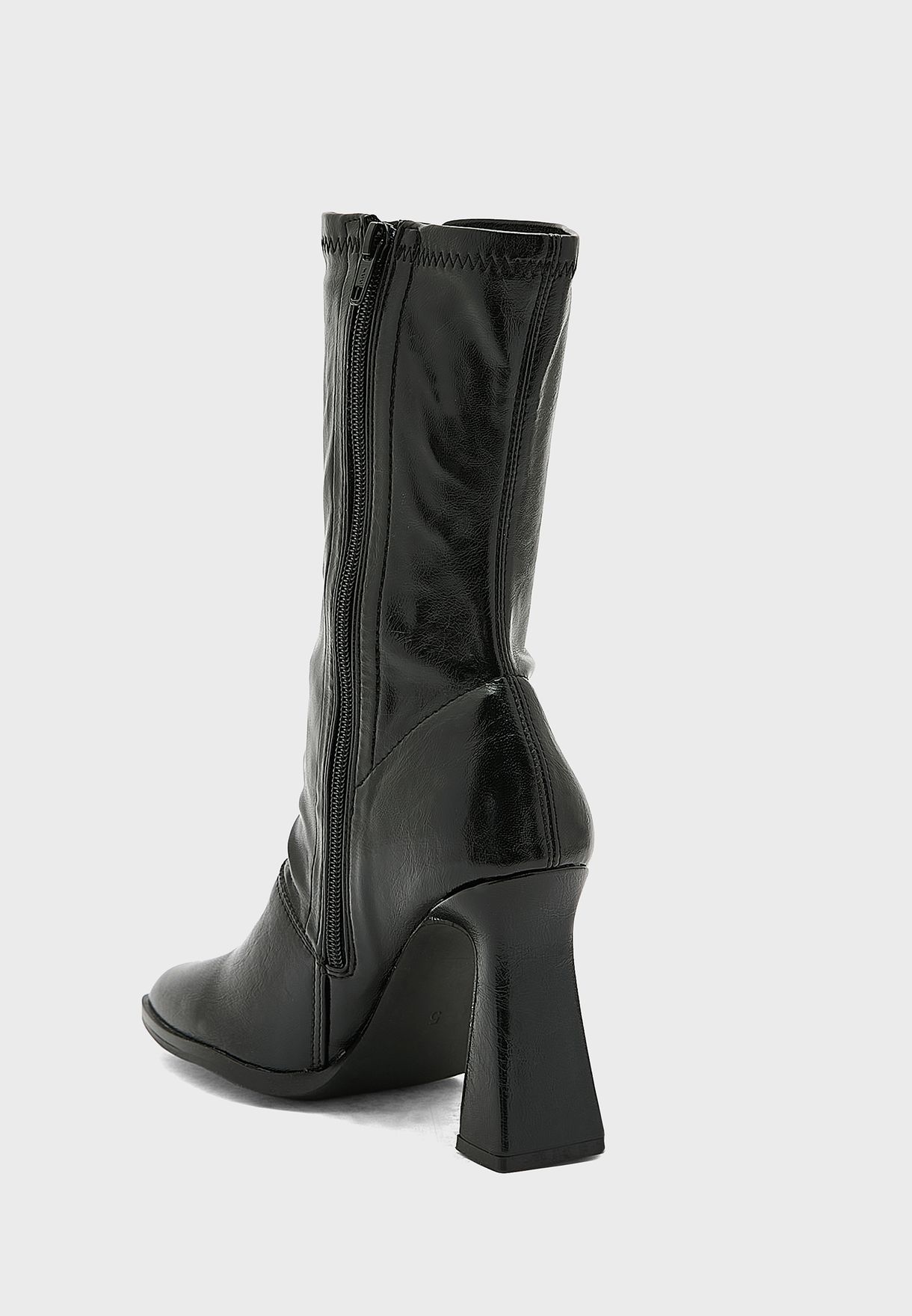 Hattie Flared Heel Boots
