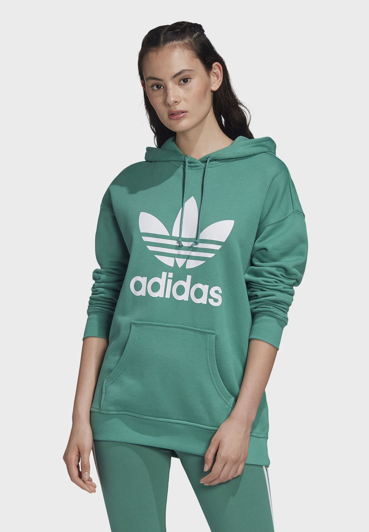 green trefoil hoodie