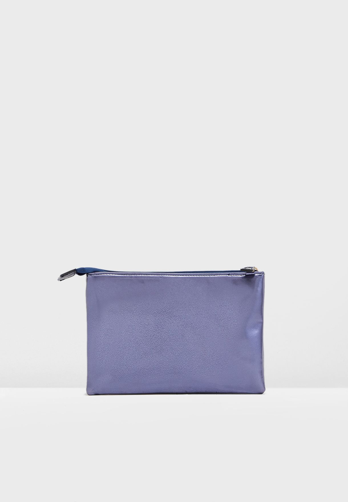 zip top clutch bag