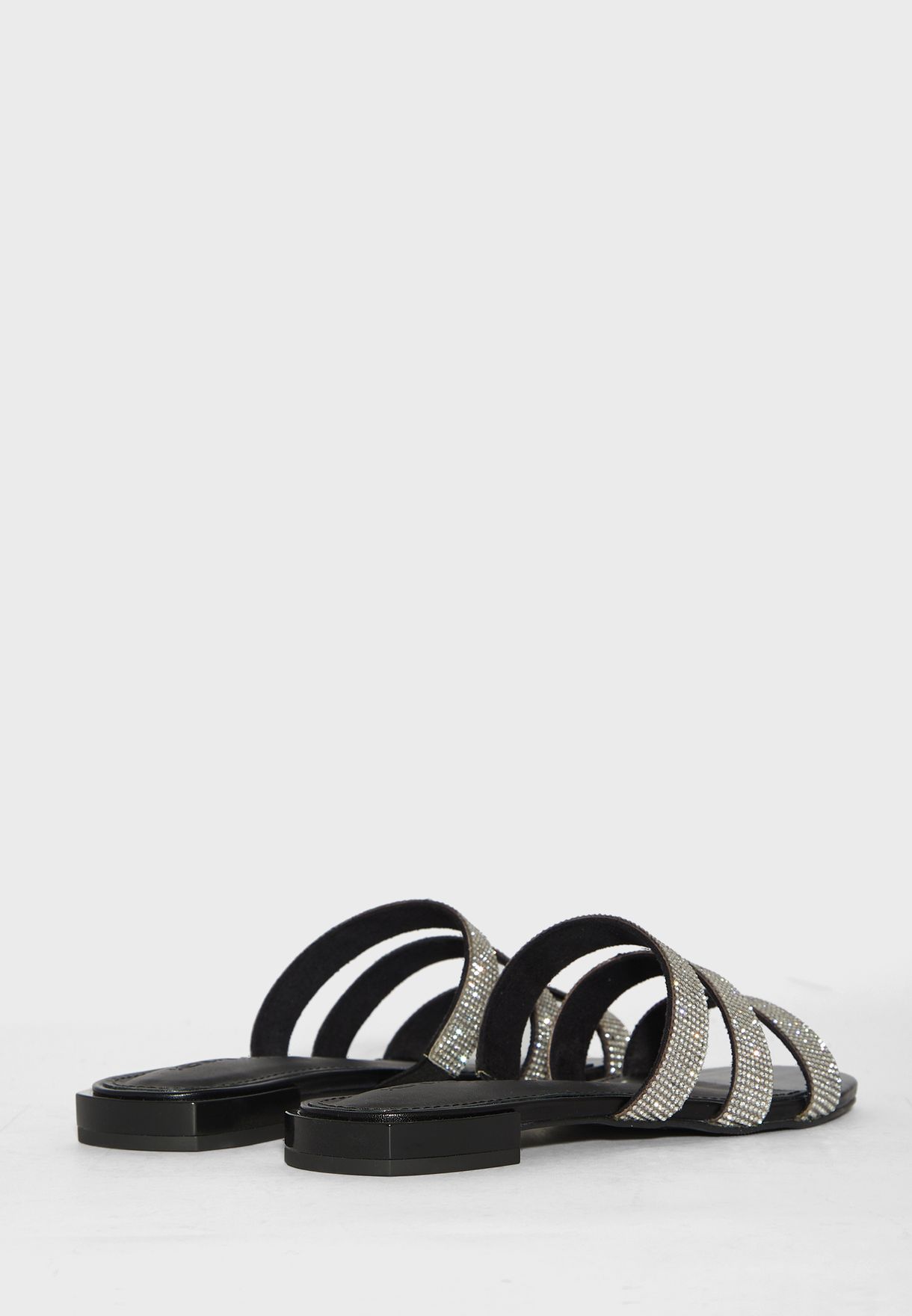 Ibiza Textile Flat Sandals