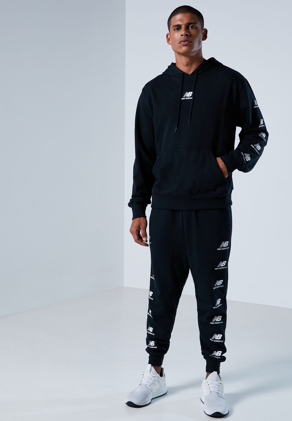 new balance essentials stack pack hoodie