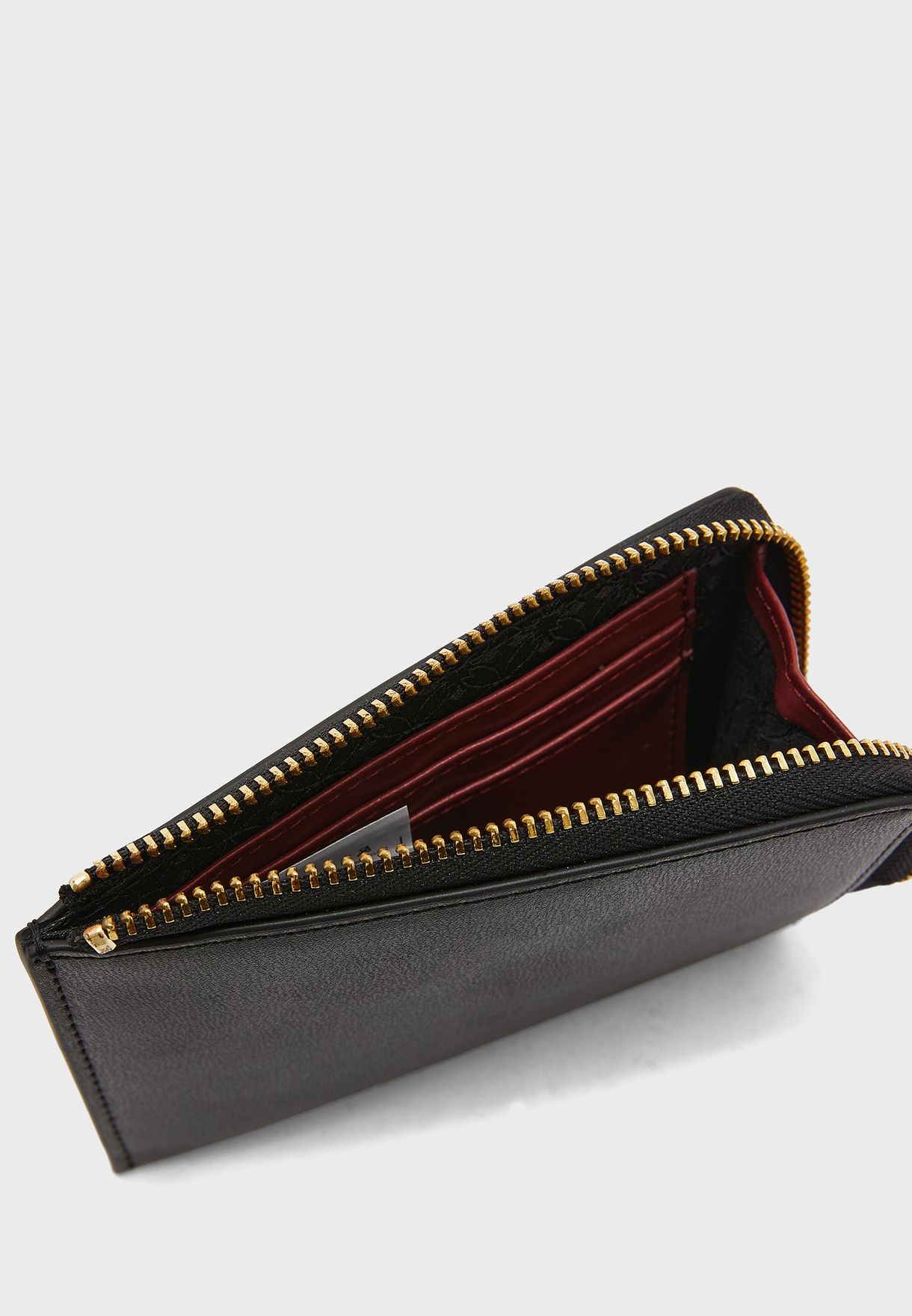 Faux Leather Card Holder