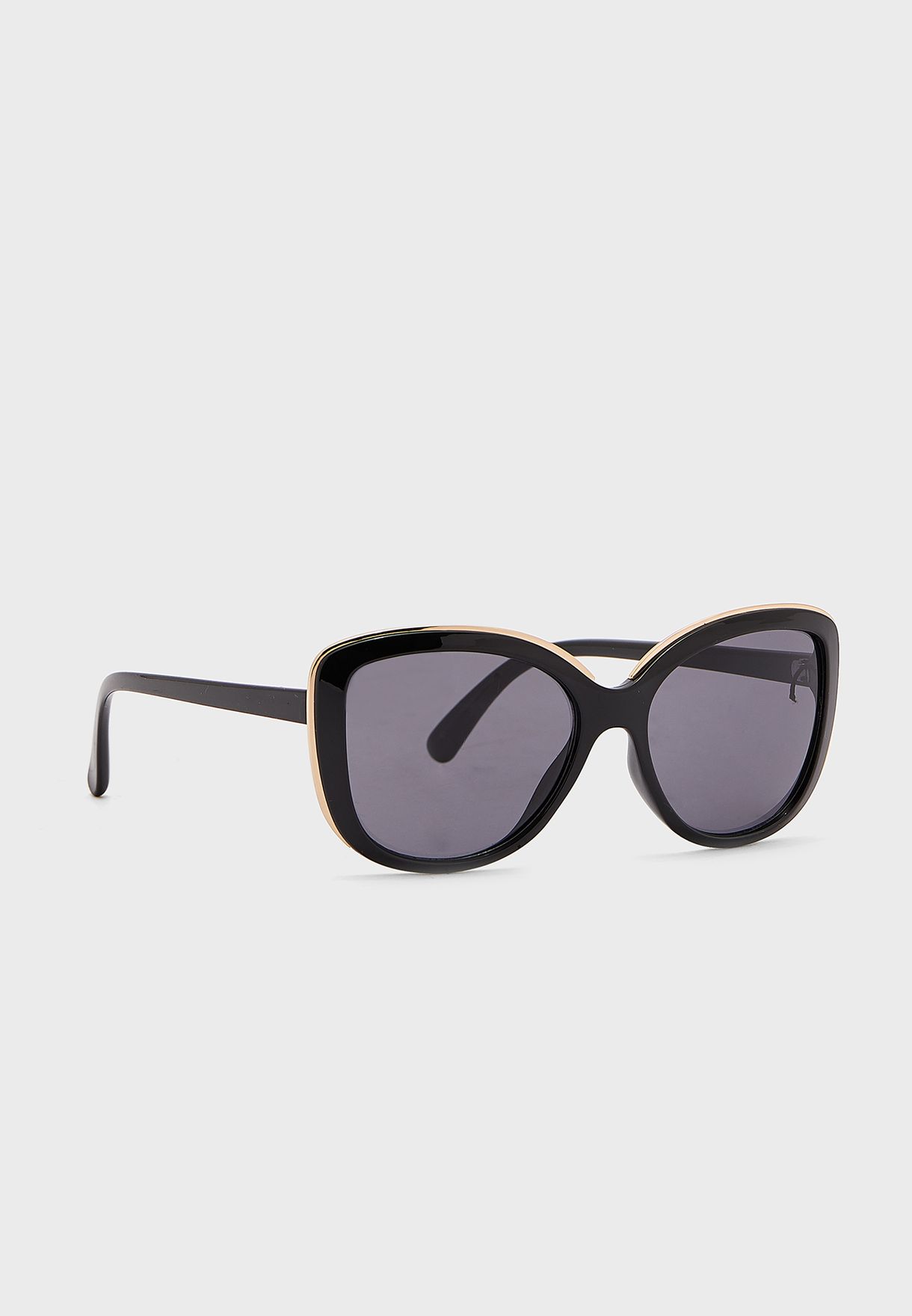 Buy Ella black Oversized Black Sunglasses for Women in MENA, Worldwide