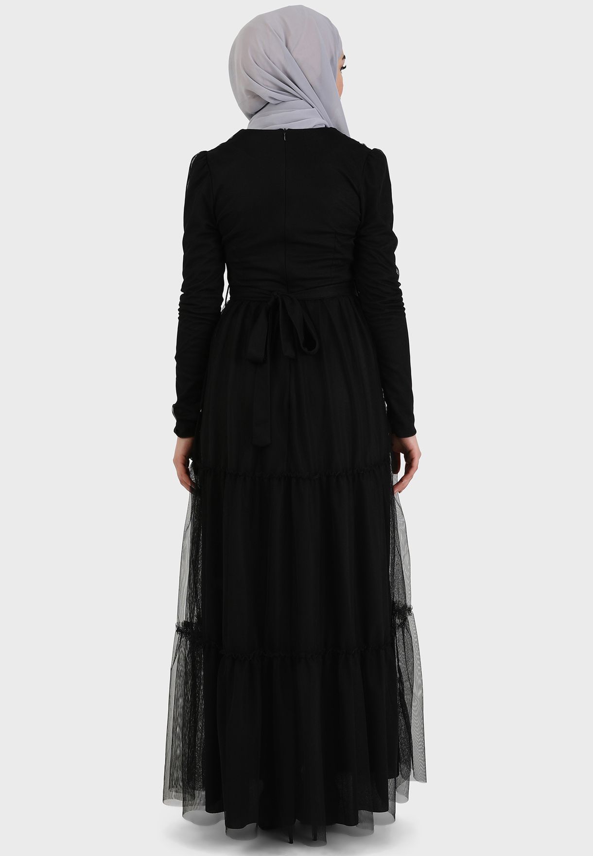 Tulle Pleated Dress