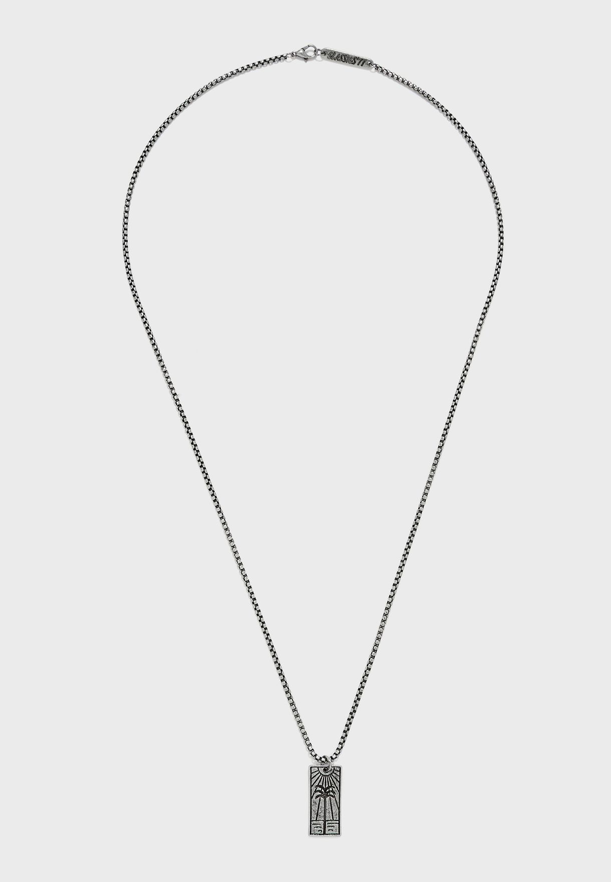 Rectangle Pendant Necklace