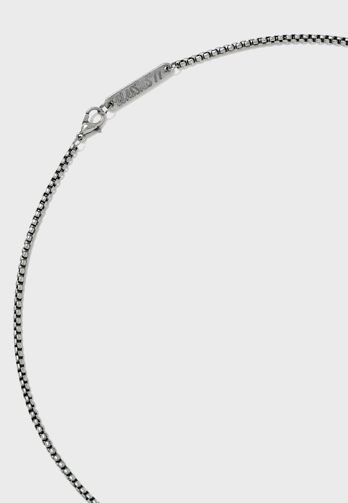 Rectangle Pendant Necklace