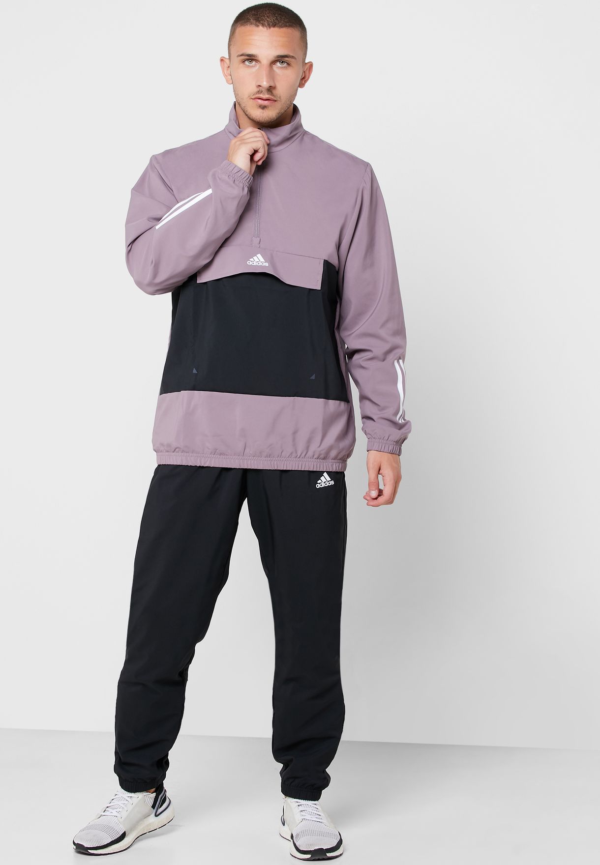 Buy adidas black MTS Tech Tracksuit for 